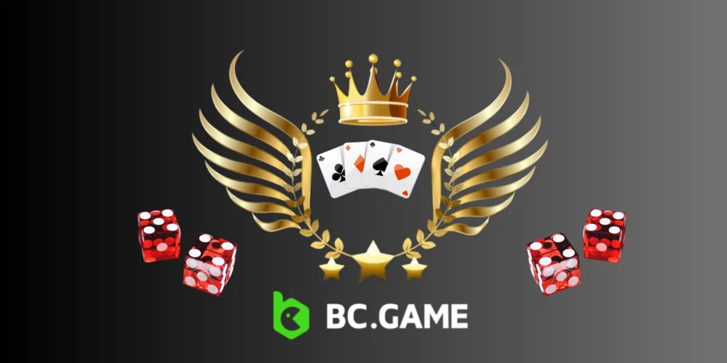 BC Game casino levelling up no deposit bonuses.